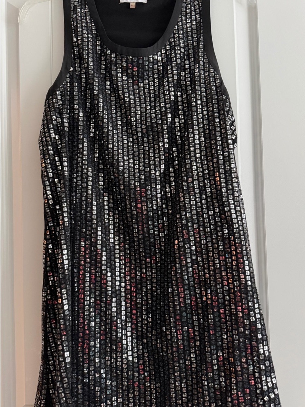 Calvin Klein Black Sequin Dreas